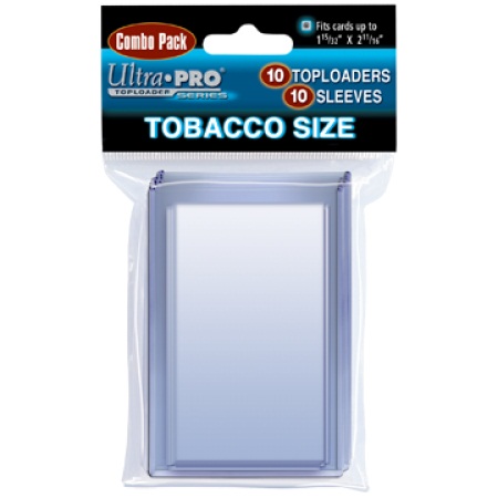 Ultra Pro Tobacco Topload And Sleeves