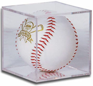 Ballqube Softball Holder Display