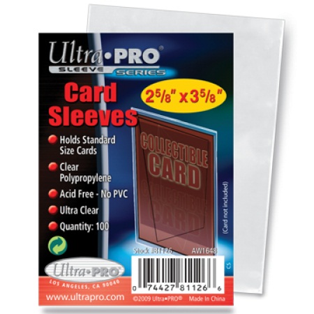  Ultra Pro Clear Card Sleeves for Standard Trading