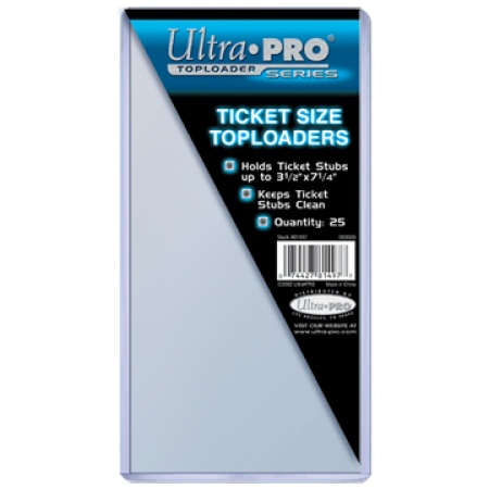 Ultra Pro 3 x 7 Ticket Topload Holder