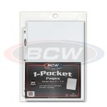 Pro 1-Pocket Page (20ct Pack)