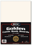 Golden Comic Book Backing Boards