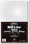 Silver Mylar 2 Mil Comic Bags