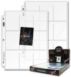 BCW Protective 9  Pocket Page