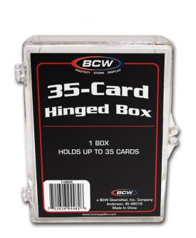 BCW Hinged Box - 35 Count 