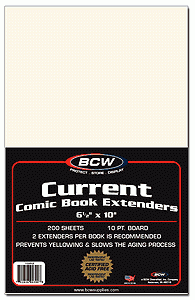 Current Comic Book Extenders