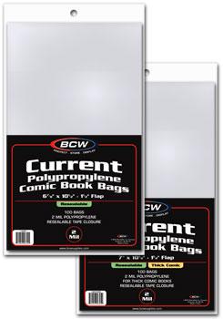 Resealable Current Comic Book Bag 