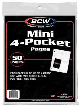 Mini 4 Pocket Page