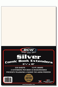 Silver Comic Book Extenders