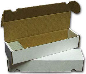 800 Count Trading Card Box 